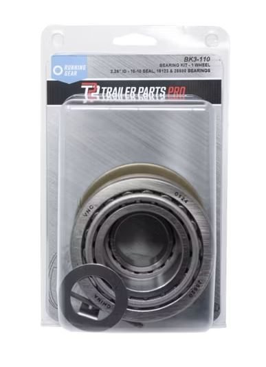 Trailer Parts Pro Hub, Drum, Bearing & Seal Kit – Fits 6K Axles & #42 Spindles