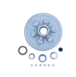 Hub & Drum Kit – Loose Components – GAL-DEX Finish – #42 E-Z Lube Spindle – 6K Trailer Axles