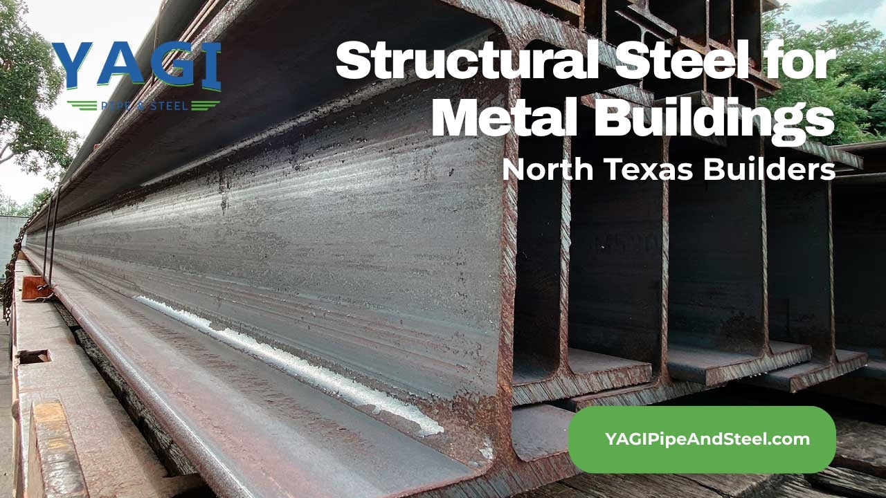 Structural Steel for a Metal Building North Texas