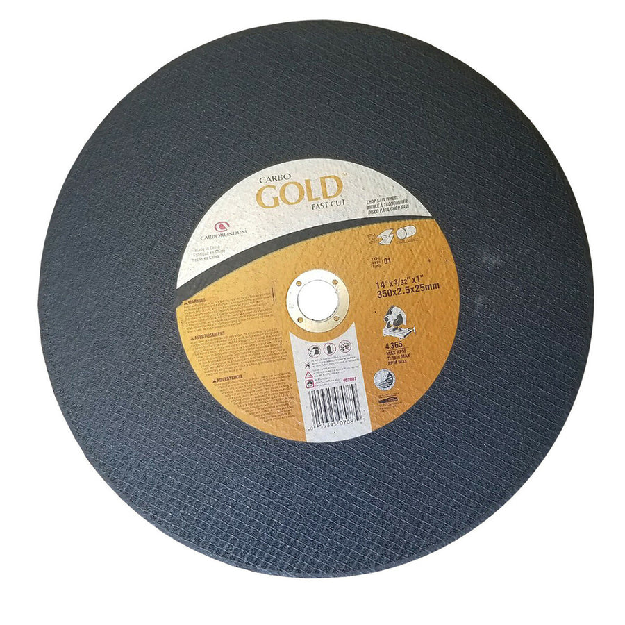 Carborundum 07088 Chop Saw Wheel – 16in x 3/32in x 1in Metal Cutting Disc