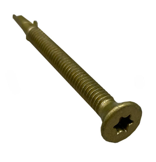 Torx Head T30 Self-Drilling Wood-to-Metal Screw – #14 x 2-3/4in – Sold Individually