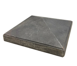 6in Pyramid Post Cap - Cast Iron
