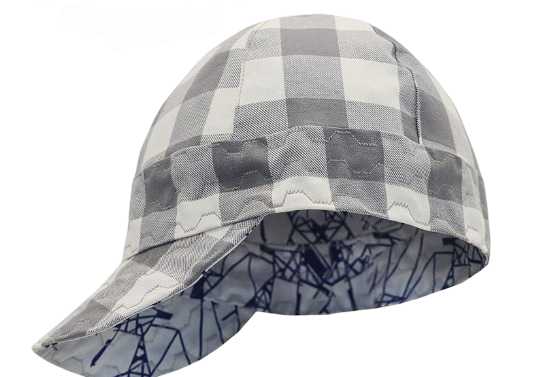BOCOMAL Welding Cap - Flame Resistant CAT2 Midweight Printed 6 Panel