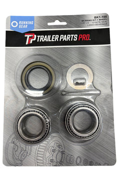 Trailer Parts Pro Hub - Hub & Drum Bearing & Seal Kit, For 2K Axles and BT8 Spindles