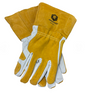 MIG Welding Gloves – XL Reinforced Palm Split Cowhide Leather Gloves with Kevlar Stitching