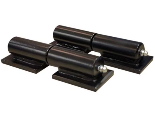5in Barrel Hinge with Plate & Grease Zerk 2/PKG