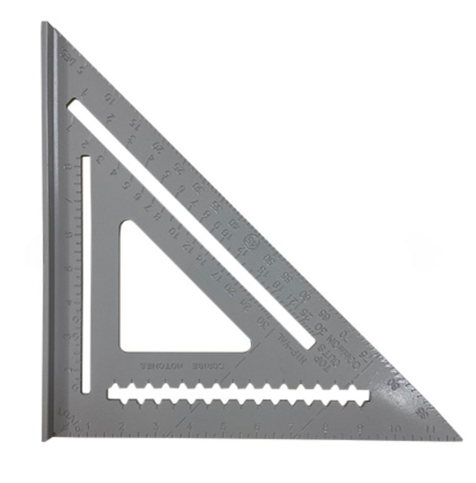 Square Measuring Tool Aluminum Alloy - 12in