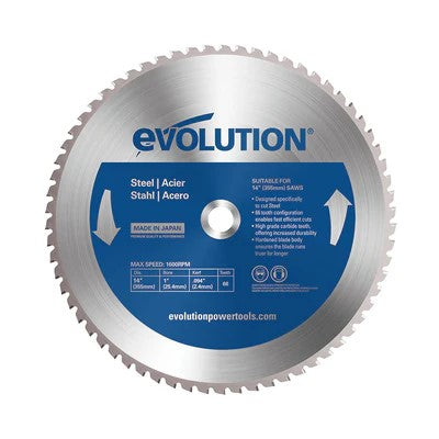 Evolution 14BLADEST 14in 66T TCT Mild Steel & Ferrous Metal Cutting Blade