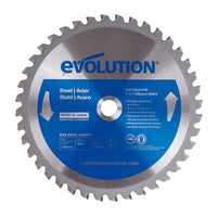 Evolution 185BLADEST – 7-1/4in 40T Mild Steel & Ferrous Metal TCT Blade