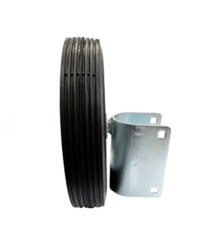 Swivel Rubber Wheel for Gate 8in x 1-3/4in