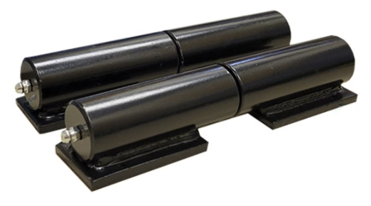 7in Barrel Hinge with Plate and Grease Zerk – Zinc Plated – 2/PKG
