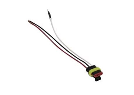 3-Wire Plug – AMP-3 Light Termination with Ring Terminal Ground