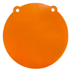 AR500 Plate Target Gong 8in X 1/2in Painted