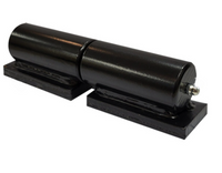 6in Barrel Hinge with Plate & Grease Zerk – Zinc Plated 1/PKG