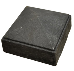 1-1/2in Pyramid Post Cap - Cast Iron