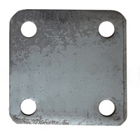 6in x 1/4in - Base Plate with 9/16in Hole