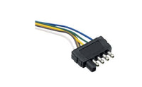 5-Way Trailer End Wiring Connector with 48in Leads