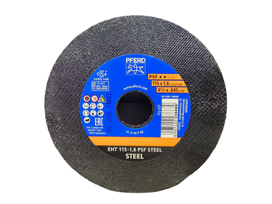 PFERD 69949 Cut-Off Wheel – 4-1/2in x .045in x 7/8in – PSF Steel T1 Aluminum Oxide