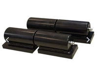 7in Barrel Hinge with Plate & Grease Zerk – Zinc Plated 2/PKG