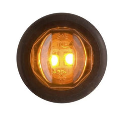 Optronics LED Clearance Marker 3/4in Amber Round, 1 Bulb