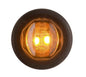 3/4in Optronics Round LED Amber Clearance Marker Light – P2 Rated