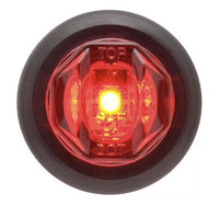 Optronics LED Clearance Marker 3/4in Red Round, 1 Bulb