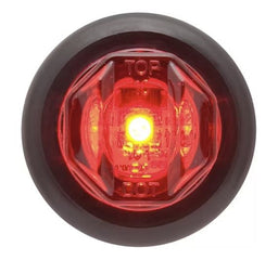 Optronics LED Clearance Marker 3/4in Red Round, 1 Bulb
