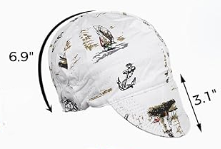 Welding Cap Cotton Welding Hats - w/Sweat-absorbing Mesh Liner Breathable