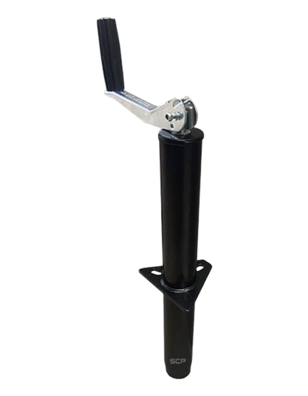 Trailer Jack - Round A-Frame Jack - Bolt On / Weld On Topwind 5K Lift Capacity