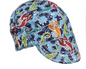 Cotton Welding Cap with Sweat-Absorbing Mesh Liner – Helmet Compatible
