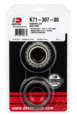 Single Cone Tapered Roller Bearing – 1.250in ID with Race (For 8-201-5 & 8-213-5 Hubs)