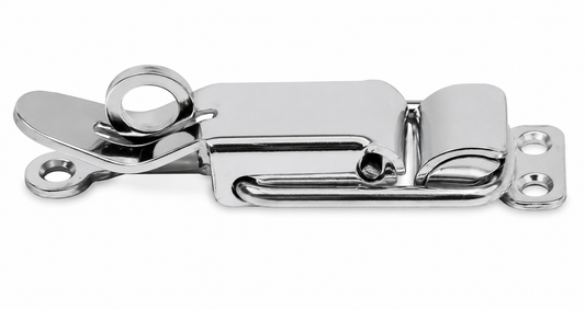 Zinc-Plated Lockable Draw Catch – 1-1/4in x 3-3/4in