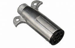 Pollak 11-700EP 7-Way Round Trailer Connector Plug  – Die-Cast Zinc