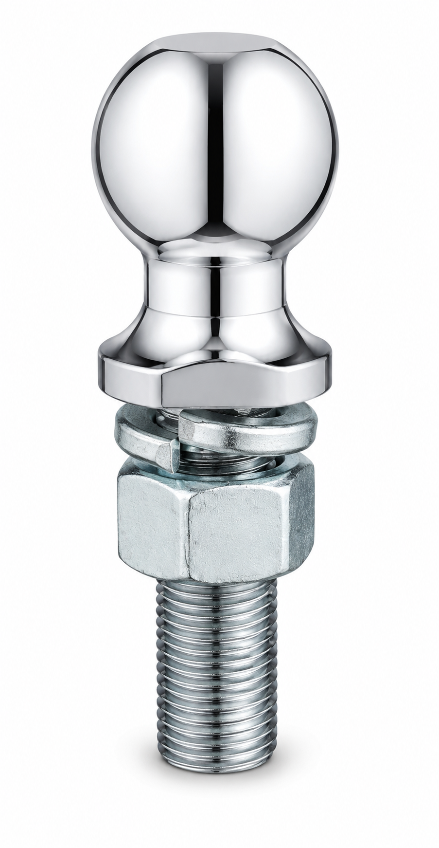 2-5/16in Trailer Hitch Ball – 6,000lb Capacity – Chrome Finish