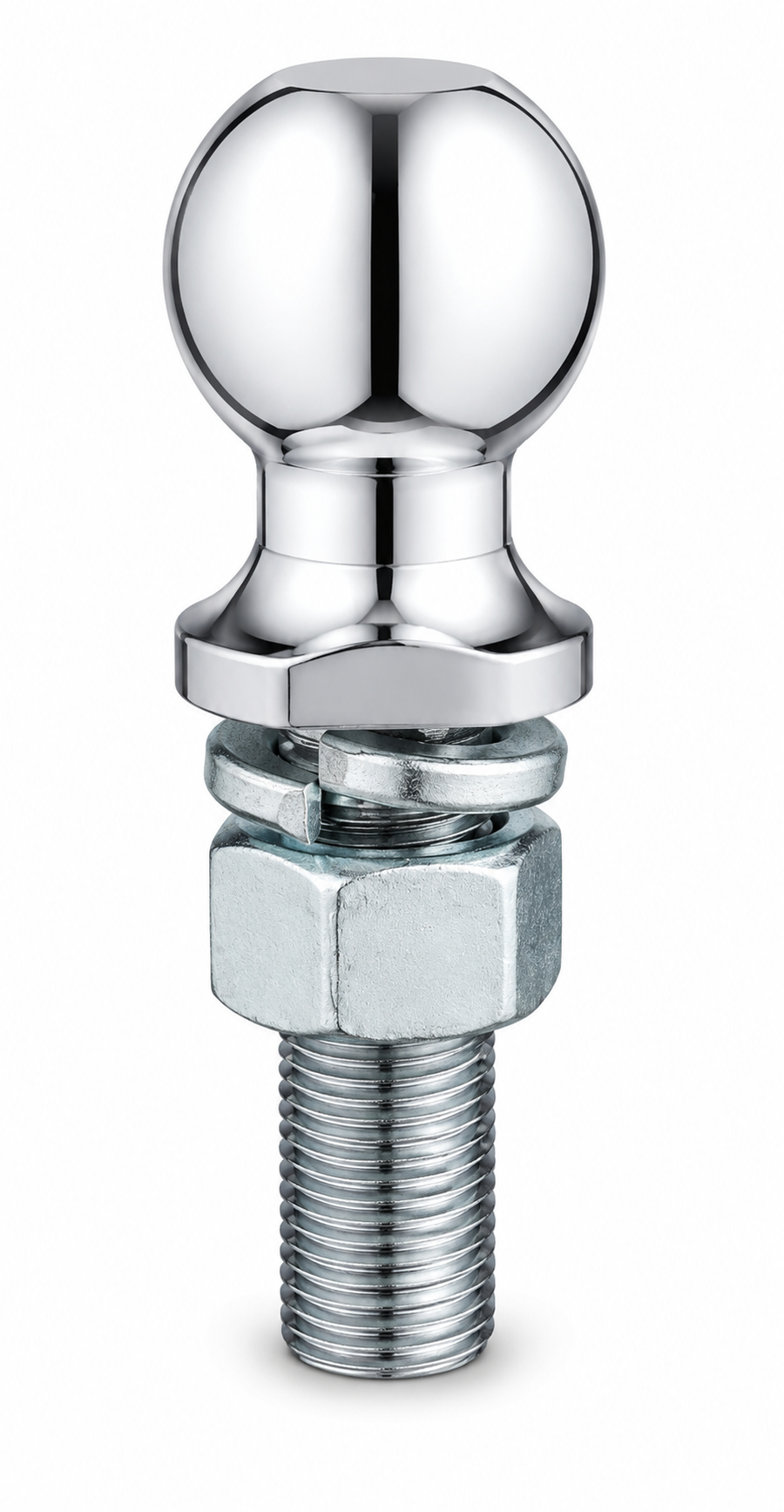 2-5/16in Trailer Hitch Ball – 6,000lb Capacity – Chrome Finish