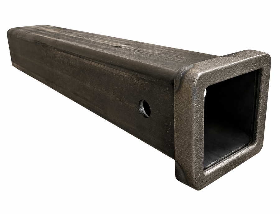 2-1/2in Square Receiver Tube with 18in Shank
