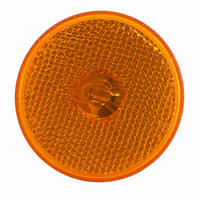 Amber 2.5in LED Round Clearance Side Marker Light
