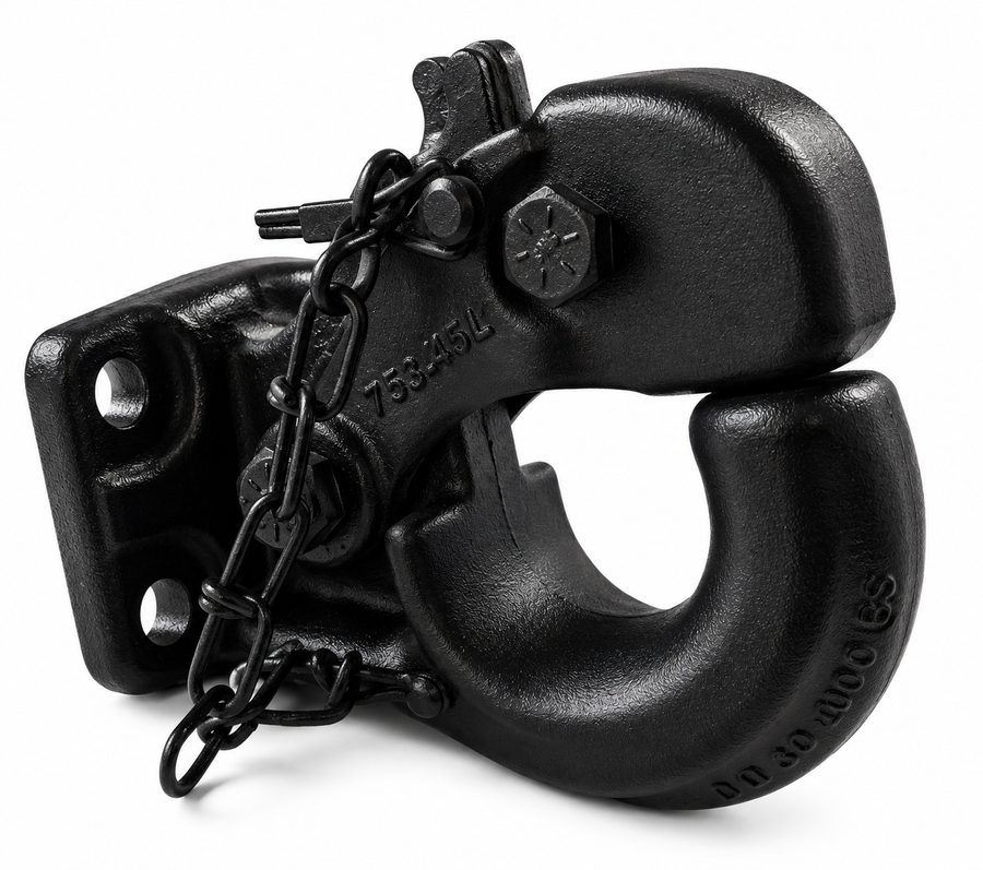 Rigid Mount Pintle Hook – R-15 Ton – 30,000lb GTW