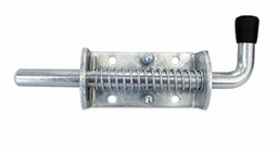 Spring Latch with Rubber Grip – Zinc Plated