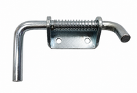 Spring Latch – 1/2in – Left-Hand – Zinc Plated