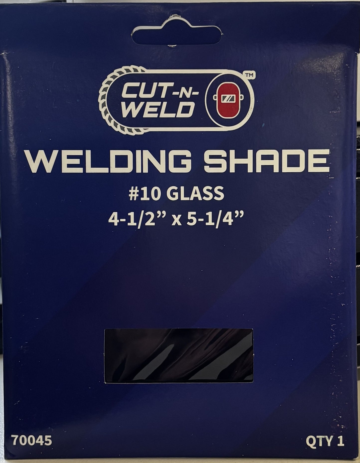 Welding Shade #10 Glass Lens – 4-1/2in x 5-1/4in Replacement Lens for Standard Welding Helmets