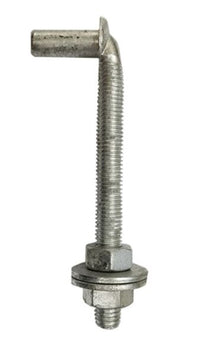 J-Bolt with Washers & Nuts 5/8in x 6in Hot Dip Galvanized (HDG)