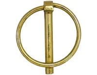 Linch Pin - 3/16in diameter x 1-3/8in Usable Length- Zinc-Plated