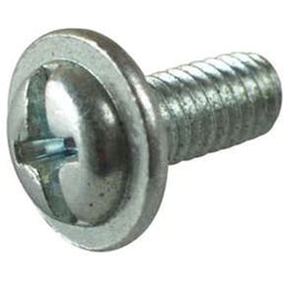 1/4in-20 x 3/4in Phillips Slotted Pan Head Machine Screw – Bright Steel (Quantity 150)
