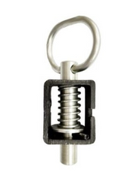 Spring Tube Latch 5/8in x 2in