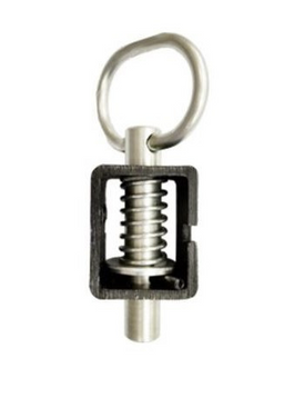 Spring Tube Latch 5/8in x 2in
