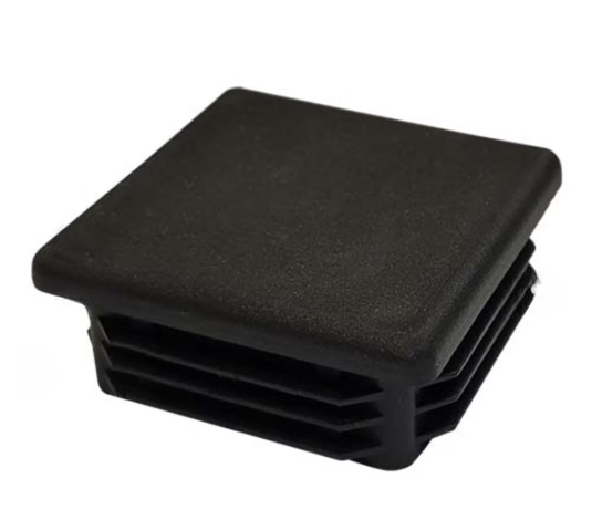 2in Square Plastic Plug for 11GA and 14GA Tubing