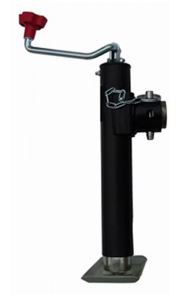 Ram 5,000lb Capacity Pipe Mount Jack, Top Wind, 10in Lift, 11.25in Bracket Height