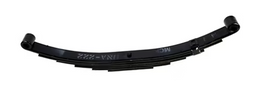 6-Leaf Spring Double-Eye 1 3/4in Wide x 25 1/4in Long - 9/16in Eye Diameter - 3,500 lbs Capacity Each Spring Assembly - Front Divisional Length: 12 5/8in