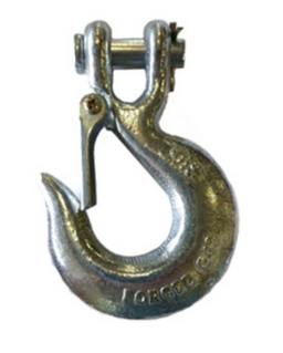 Clevis Slip Hook 5/16in with Latch - Grade 43